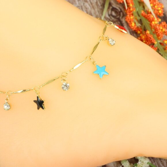 "Dainty Anklet for Women – Elegant Everyday Jewelry & Perfect Gift | MLCRC1331 - Picture 1 of 11